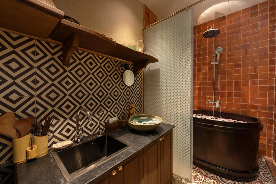 Bathroom, Coffee/tea facilities, Kitchen or kitchenette, Bath, kitchen
