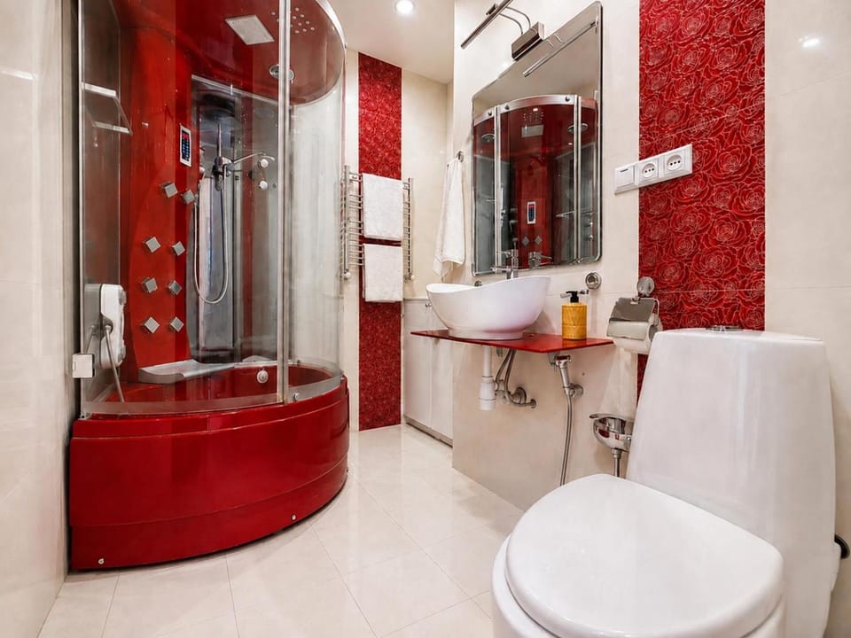 Shower, Bathroom, towels