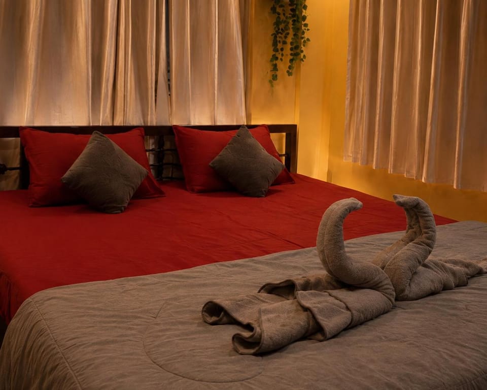House of green flag Apartment in Kolkata