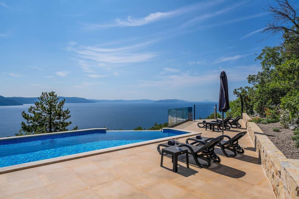 Patio, View (from property/room), Sea view, sunbed