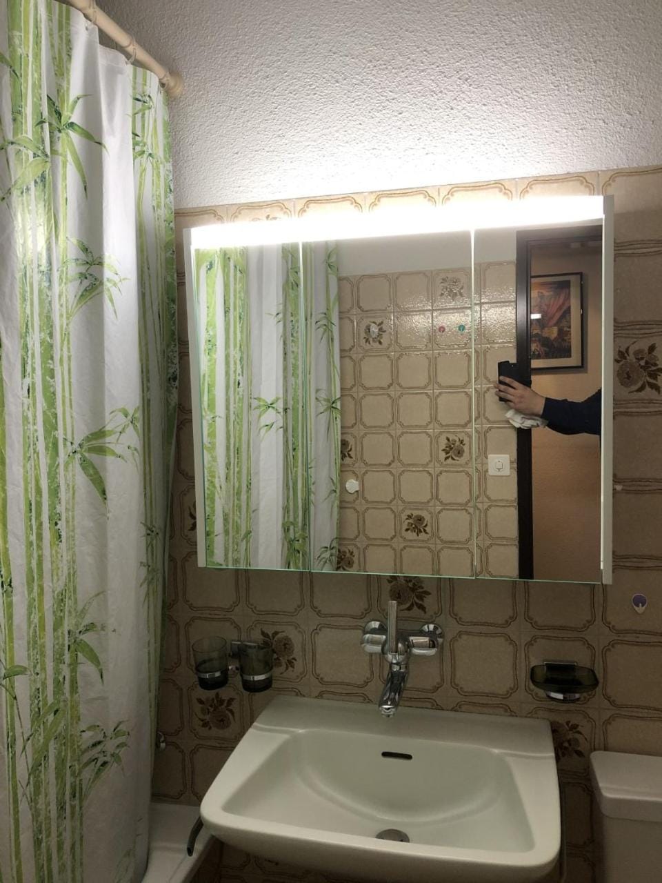 Shower, Bathroom, towels