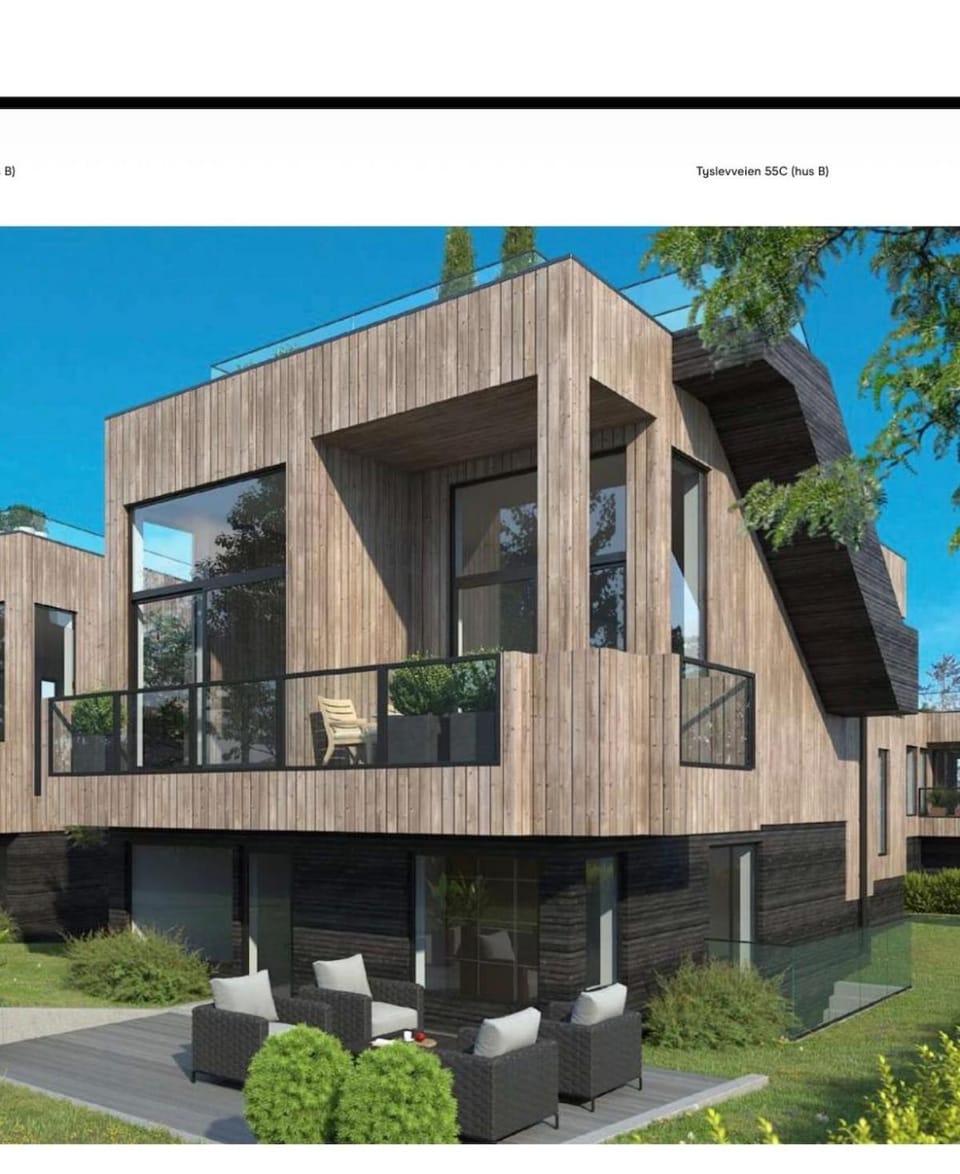 Brand-New Exclusive House with Rooftop Terrace Villa in Oslo