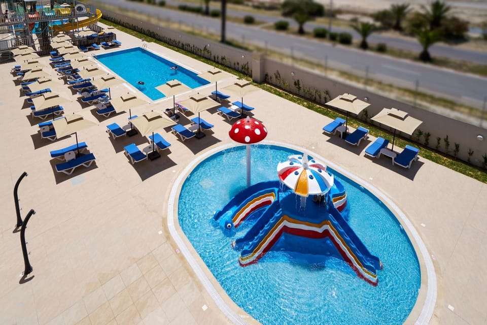 Aqua park, Pool view, Swimming pool, Swimming pool, sunbed