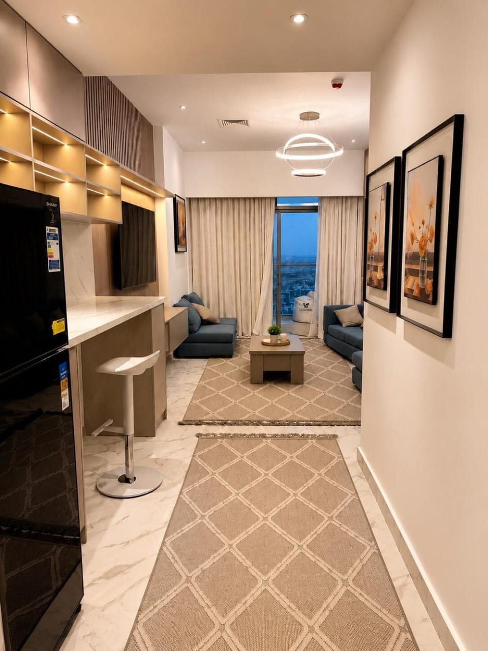 Skyline 31st Triple panoramic view By Gadora Apartment in Egypt