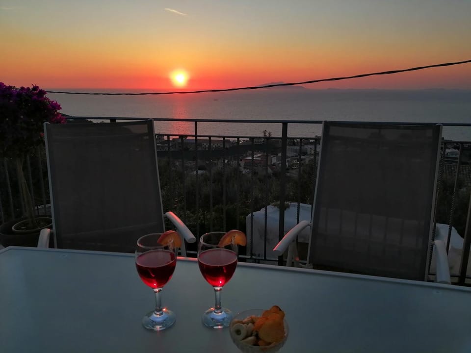 Villa LemonSun Sunset Sorrento Amalfi Coast Sea View House in Massa Lubrense