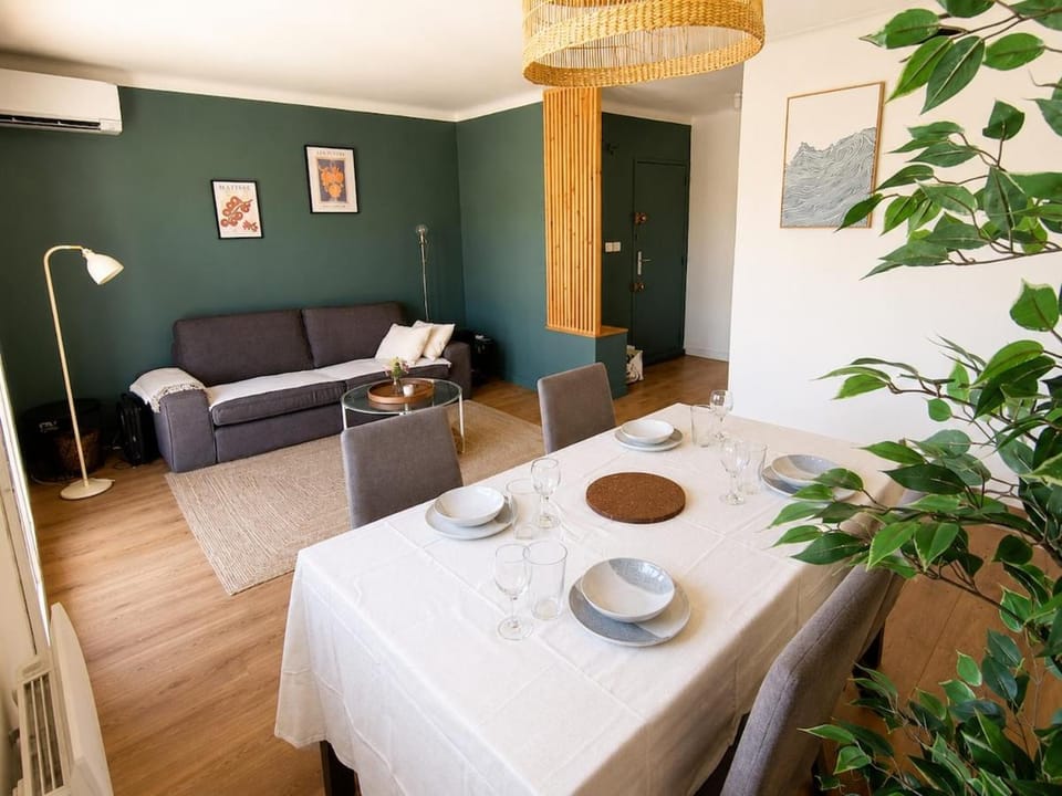 Les Peupliers - 3Ch doubles 80m2 lumineux Apartment in Aix-en-Provence