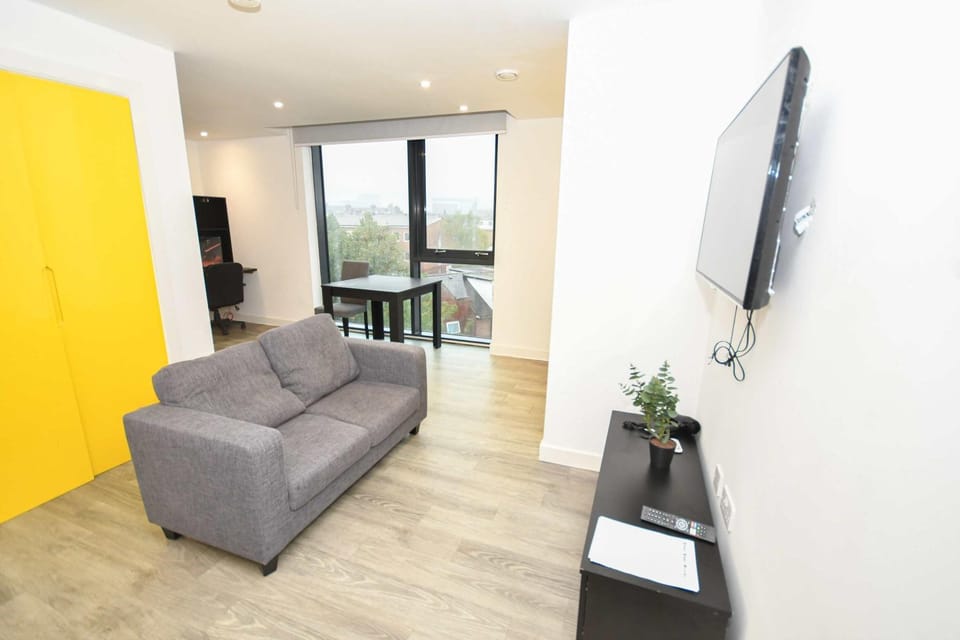 Spacious & Bright Studio in Central Sheffield Apartment in Sheffield