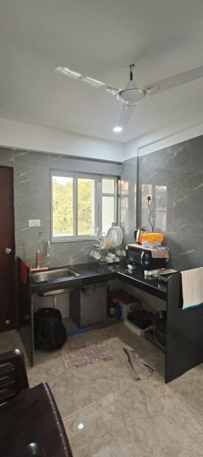 Kitchen or kitchenette, Living room