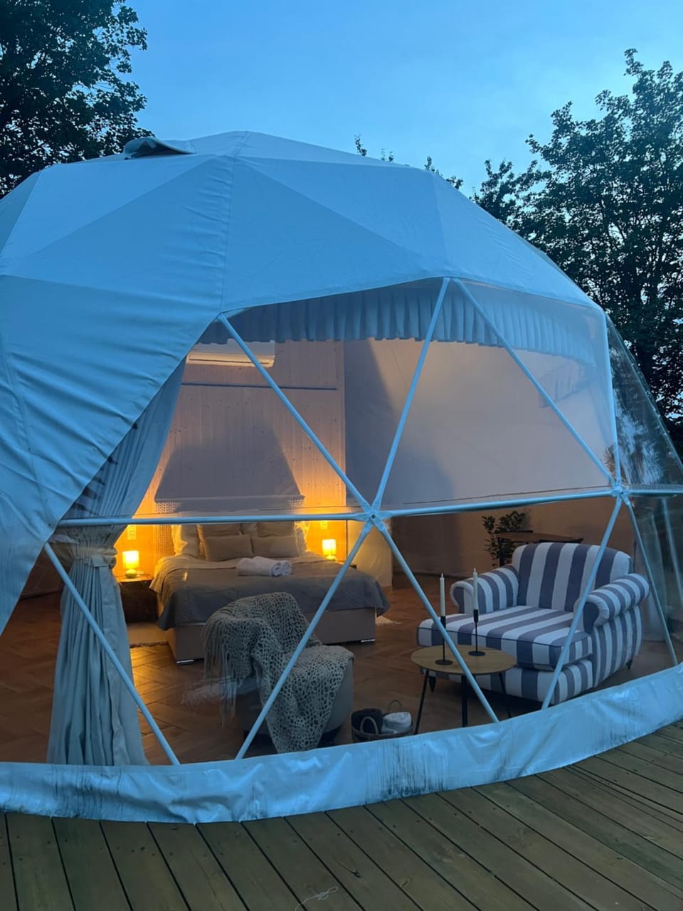 Chillikulka Luxury tent in Poland