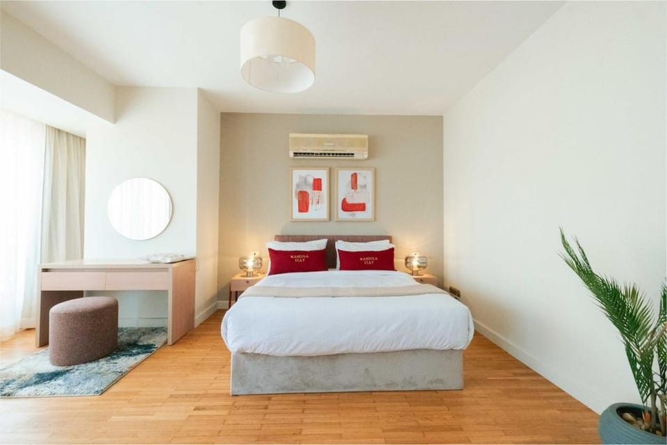 Mandisa Stay - Deluxe Studio 2 Gym & Sauna Access Apartment in Egypt