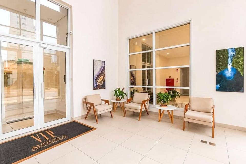 StayHome VIP Augusta - Piscina Aquecida - Academia - Lavanderia - Sala Coworking - Varanda - Mini Mercado Apartment in Sao Paulo City