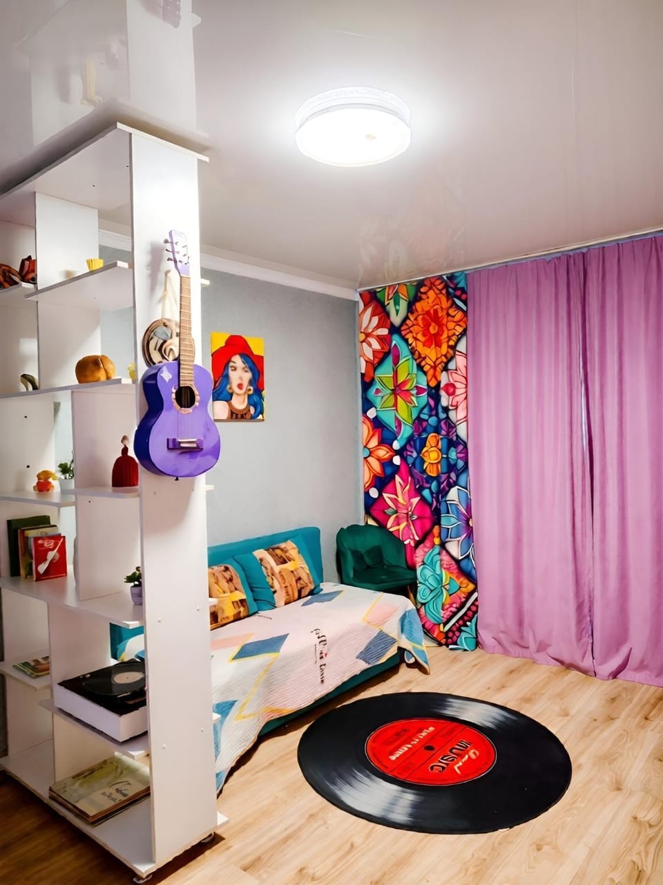 Living room, Photo of the whole room, Seating area