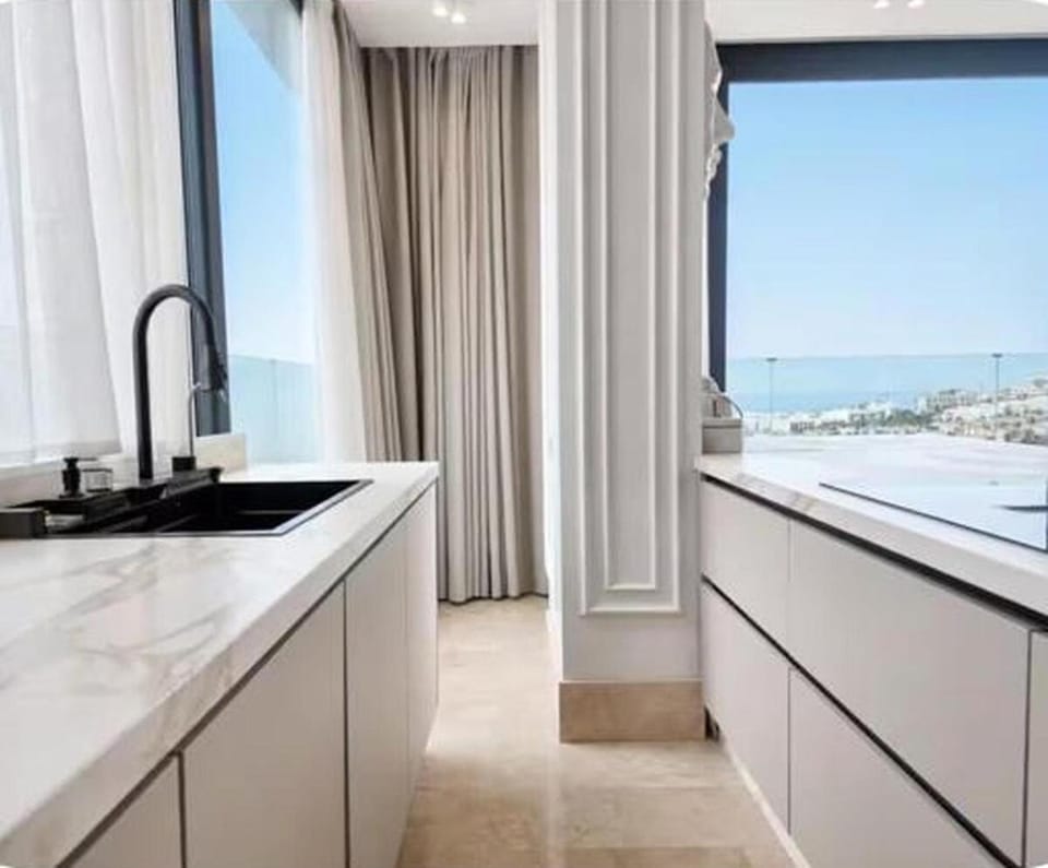 Luxury Penthouse with Sea View and Rooftop Apartment in Tangier