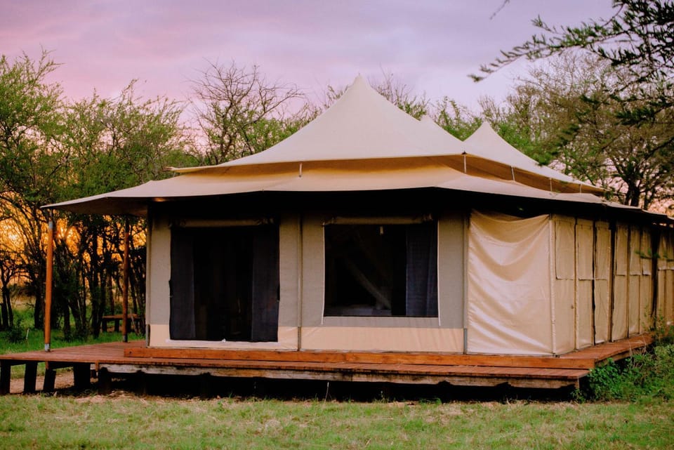 Serengeti House Of Nature Camp Luxury tent in Tanzania