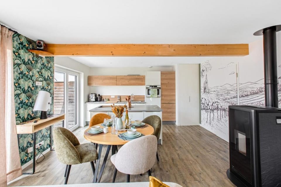 Le Pied des Vignes - Nordic Bath - Chic Decor House in Colmar