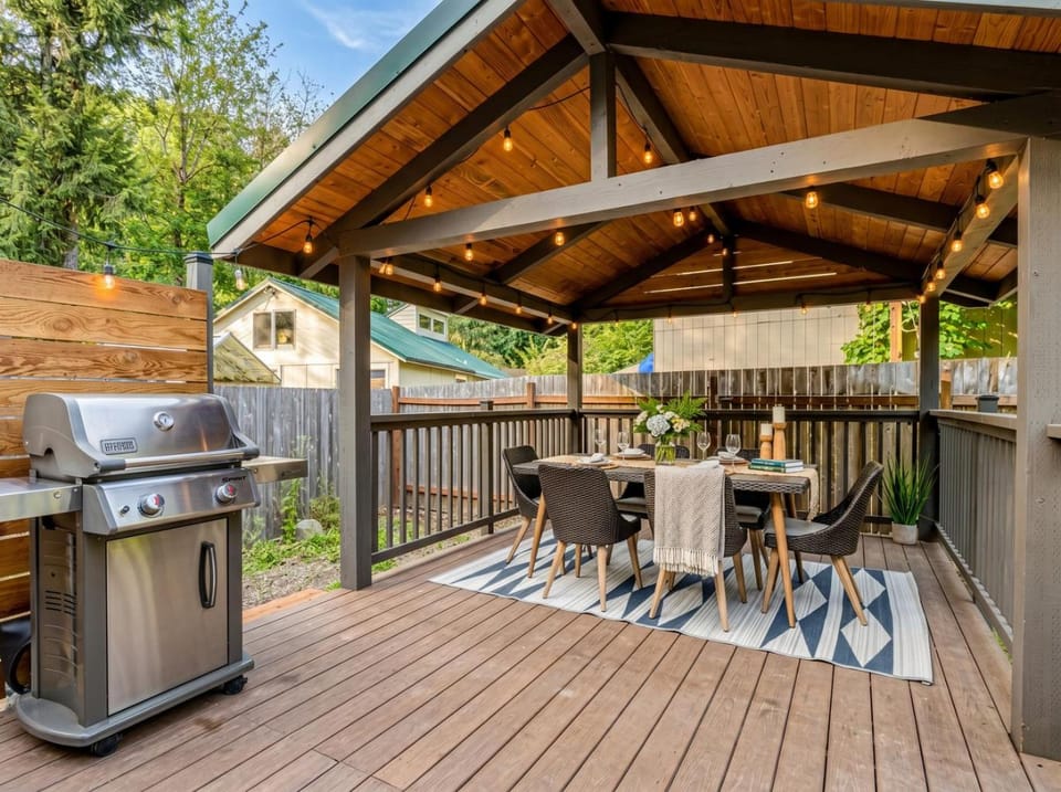 Mt Hood 4BRFenced Dog YardFireplaceFire PitBBQ Country House in Mount Hood Village