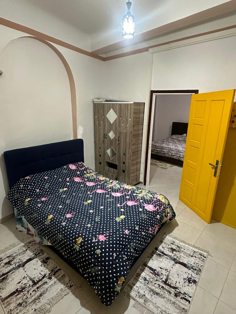 Bed, Photo of the whole room, Bedroom, wardrobe