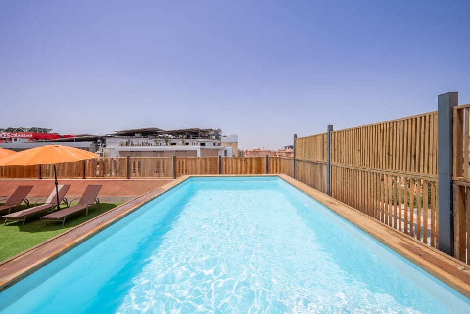 Guéliz Chic Apt, Terrace, Parking & pool Apartment in Marrakesh