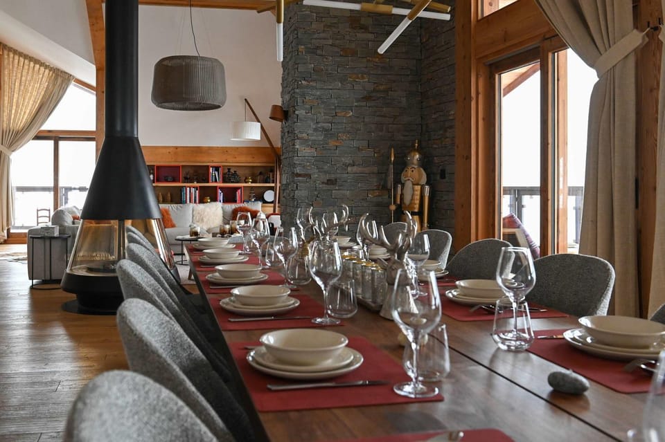 Penthouse Belladone Ski in and out with Panoramic Views Apartment in Saint-Bon-Tarentaise