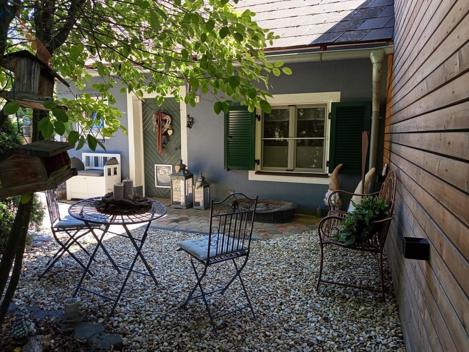 Property building, Patio