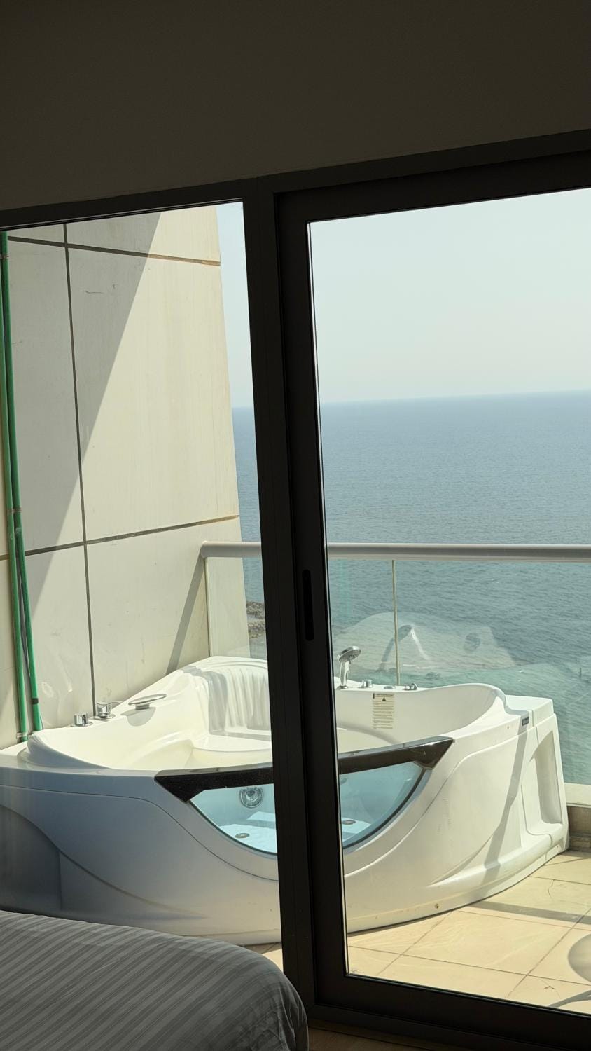 View (from property/room), Bedroom, Sea view