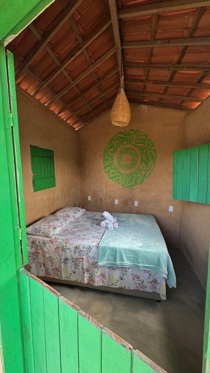 Cabanas de Taipa Nature lodge in State of Rio Grande do Norte, Brazil