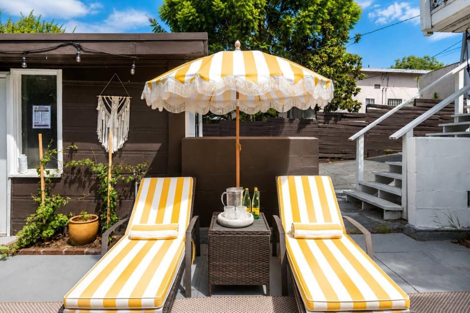 Silver Lake home hot tub & garden House in Echo Park