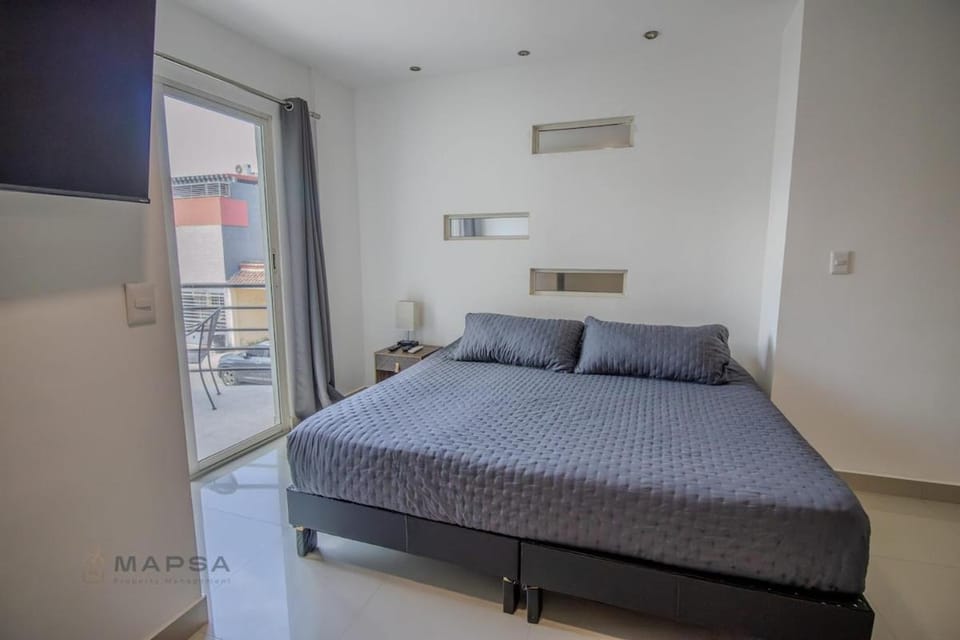 Loft King con Balcon en Apodaca - Planta Alta Apartment in Monterrey