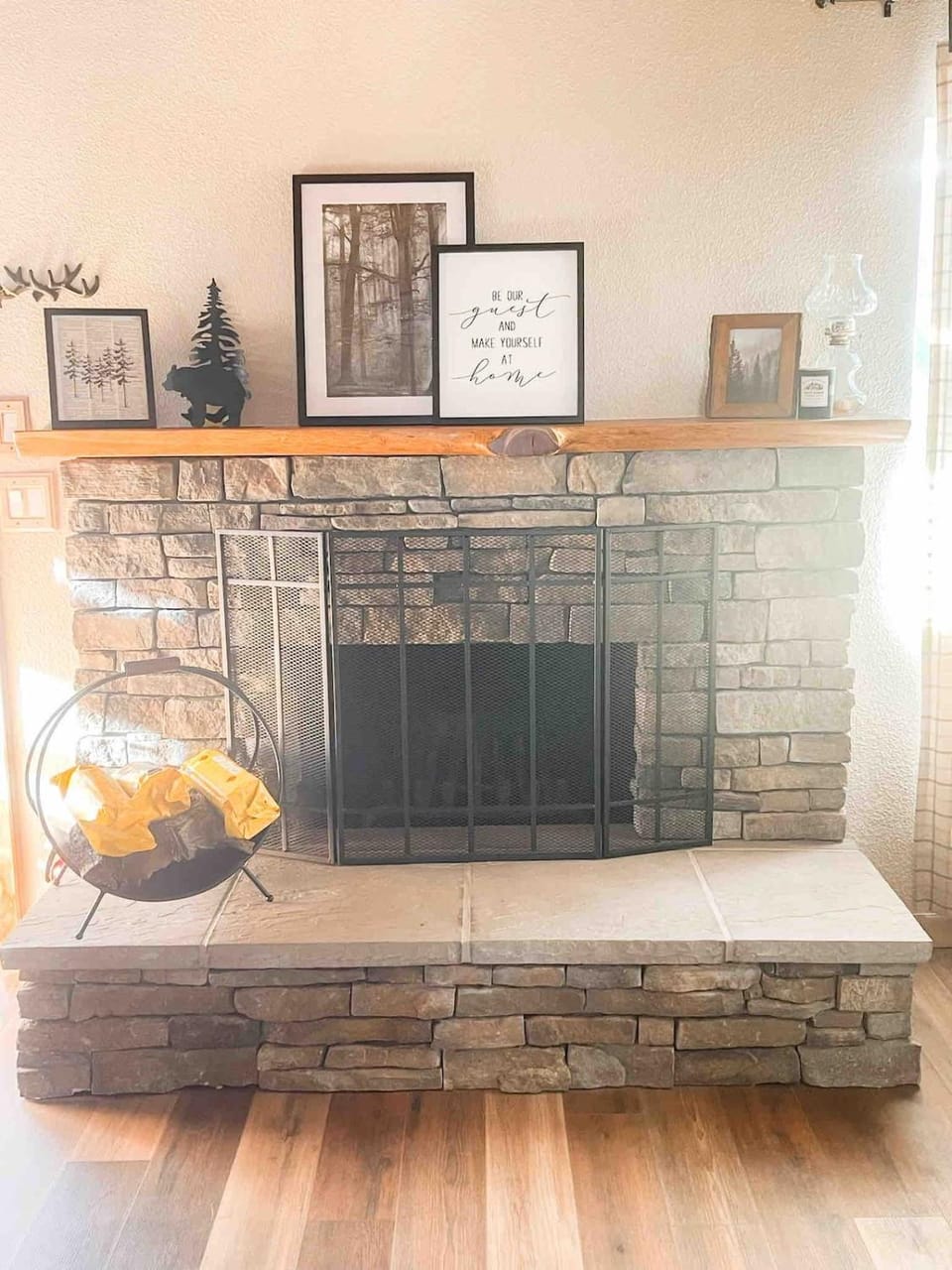 fireplace