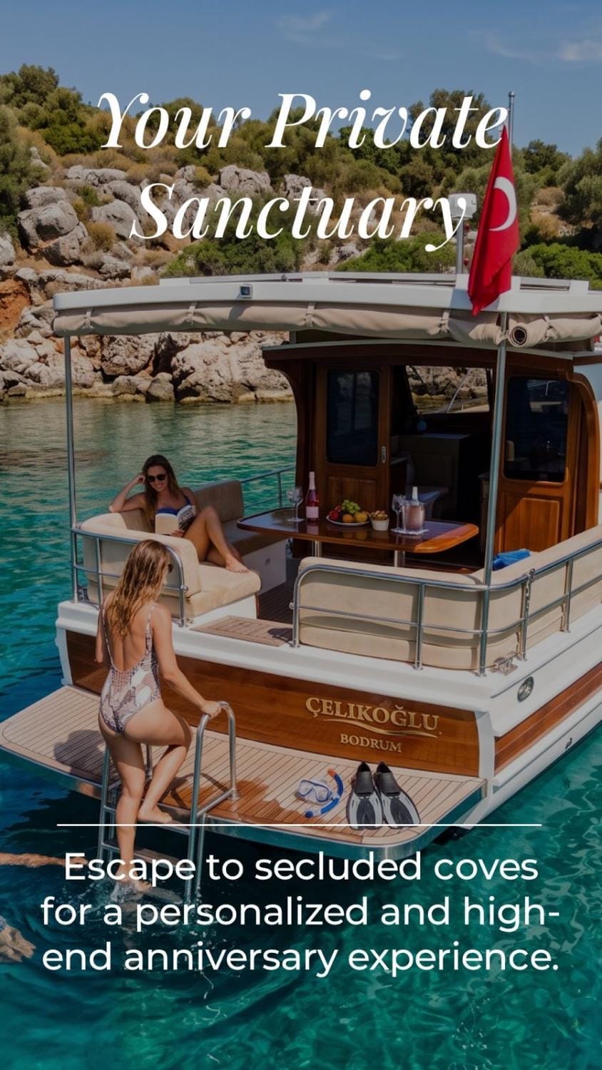 Çelikoğlu love boat Docked boat in Bodrum