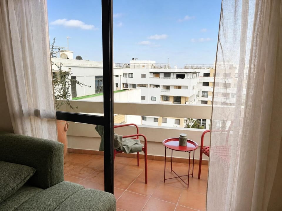 Patio, Day, View (from property/room), Balcony/Terrace, Living room, Seating area