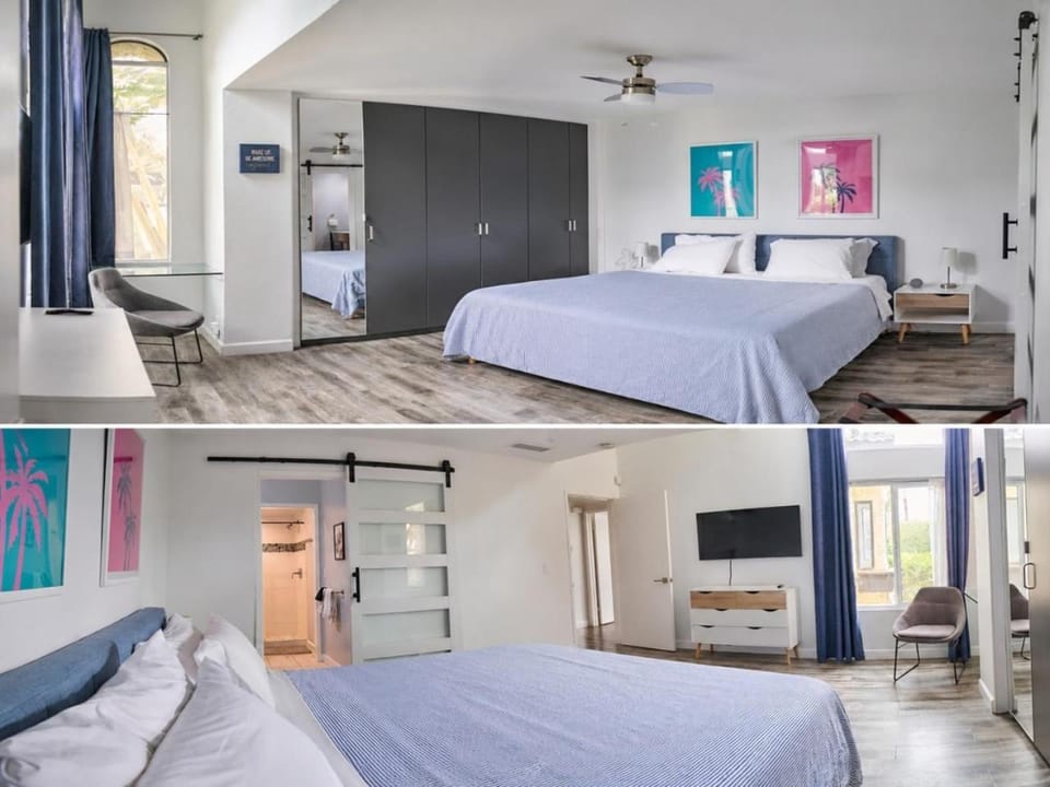 Photo of the whole room, Bedroom