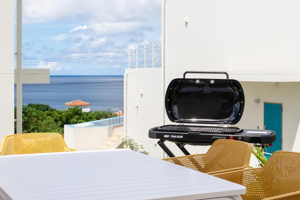 BBQ facilities, Balcony/Terrace, Sea view