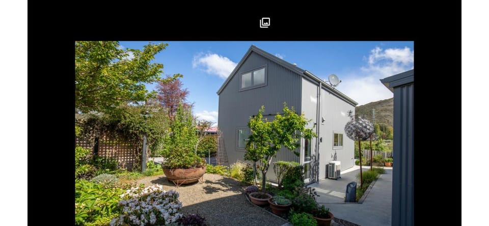 Property building, Garden view