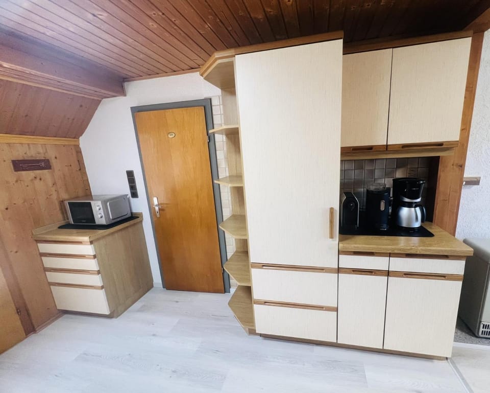 Kitchen or kitchenette, oven, stove