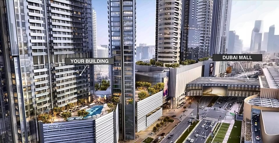 Vida Dubai Mall! Direct Access To Fountains and Dubai Mall Apartment in Dubai