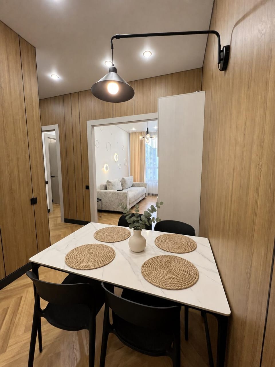 Bright 1BR Near Sairan Lake Apartment in Almaty