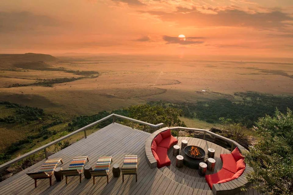 Angama mara Nature lodge in Kenya