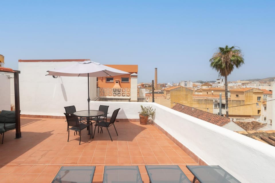 Balcony/Terrace, Dining area, sunbed