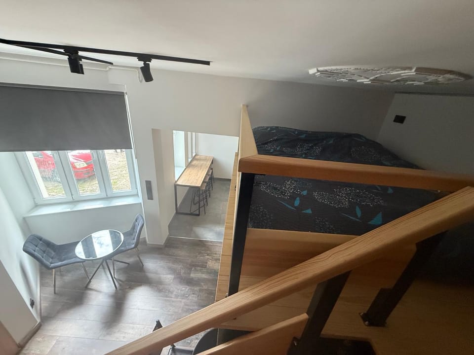 Bed, Living room, Seating area, Dining area, bunk bed