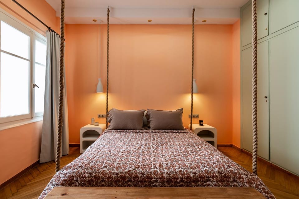 Bed, Photo of the whole room, Bedroom, wardrobe
