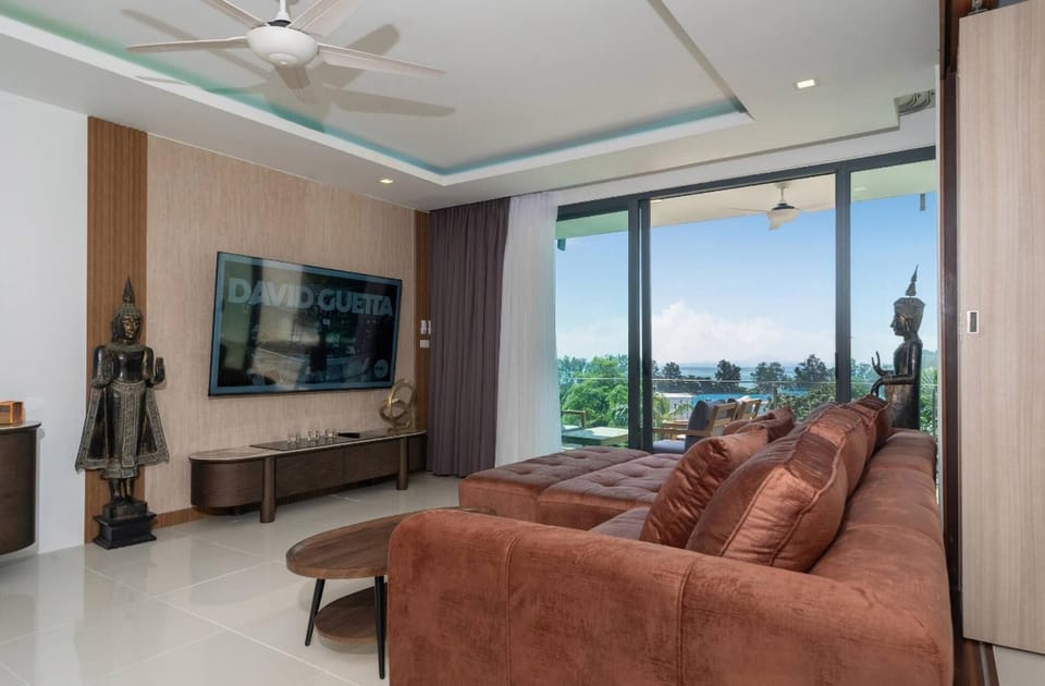 Apartment with Sea View and Hot Tub on Balcony Apartment in Rawai