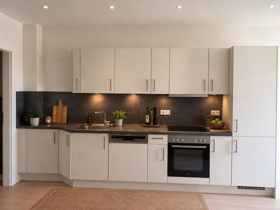 Neue moderne Fewo "Sonne" mit Dachterrasse und Fahrstuhl Apartment in Grömitz