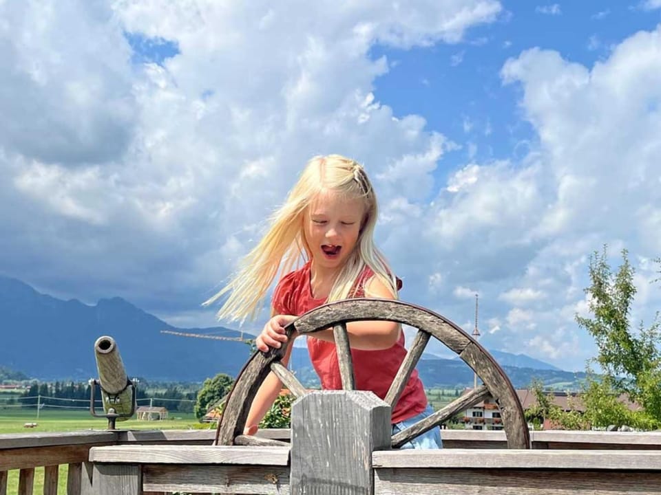 Spring, Natural landscape, Children play ground