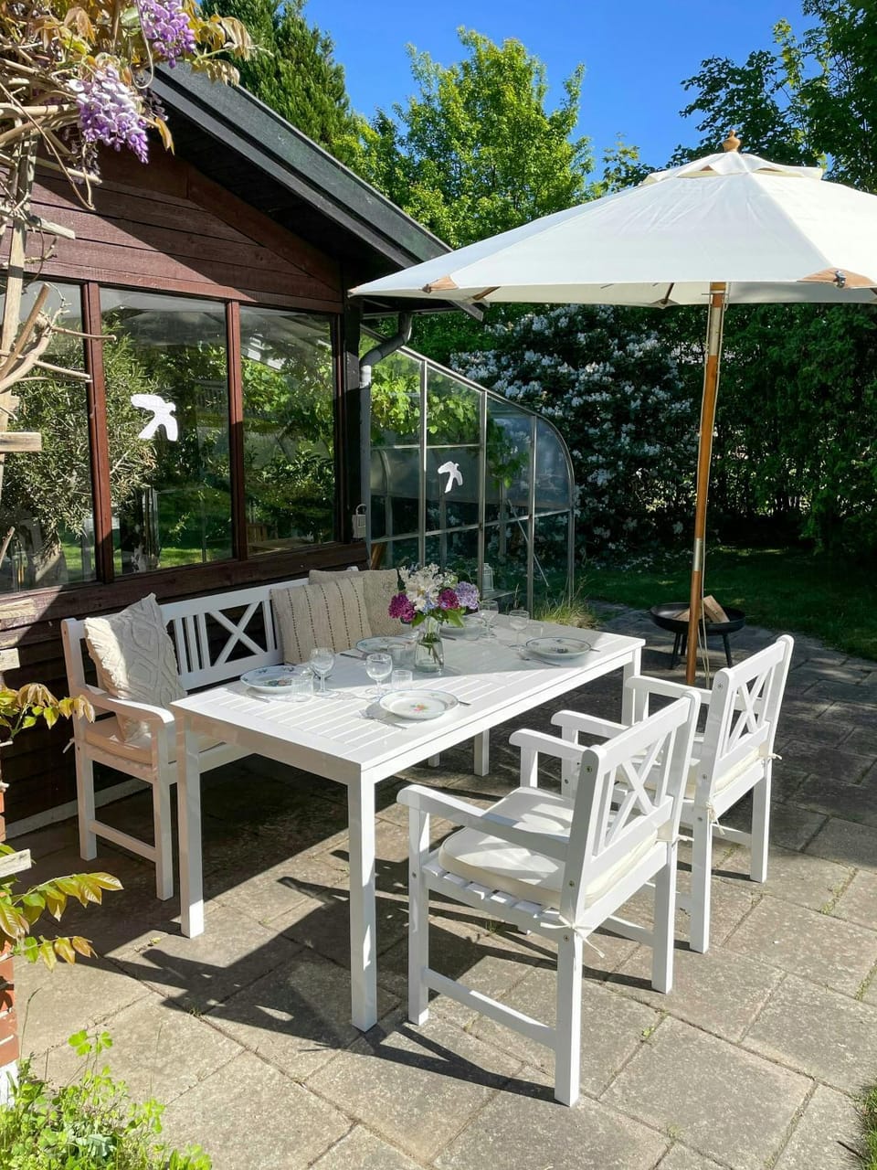 Holiday home with orangery and private garden House in Capital Region of Denmark