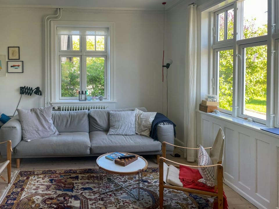 Two-family house with garden close to Copenhagen House in Copenhagen