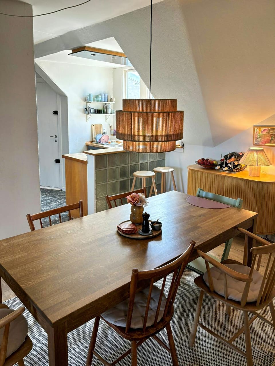 Bright flat with skyline and Norrebro views Apartment in Frederiksberg