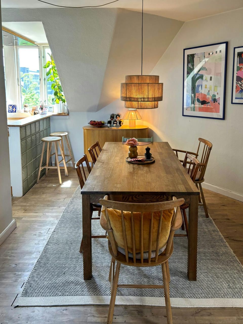 Bright flat with skyline and Norrebro views Apartment in Frederiksberg
