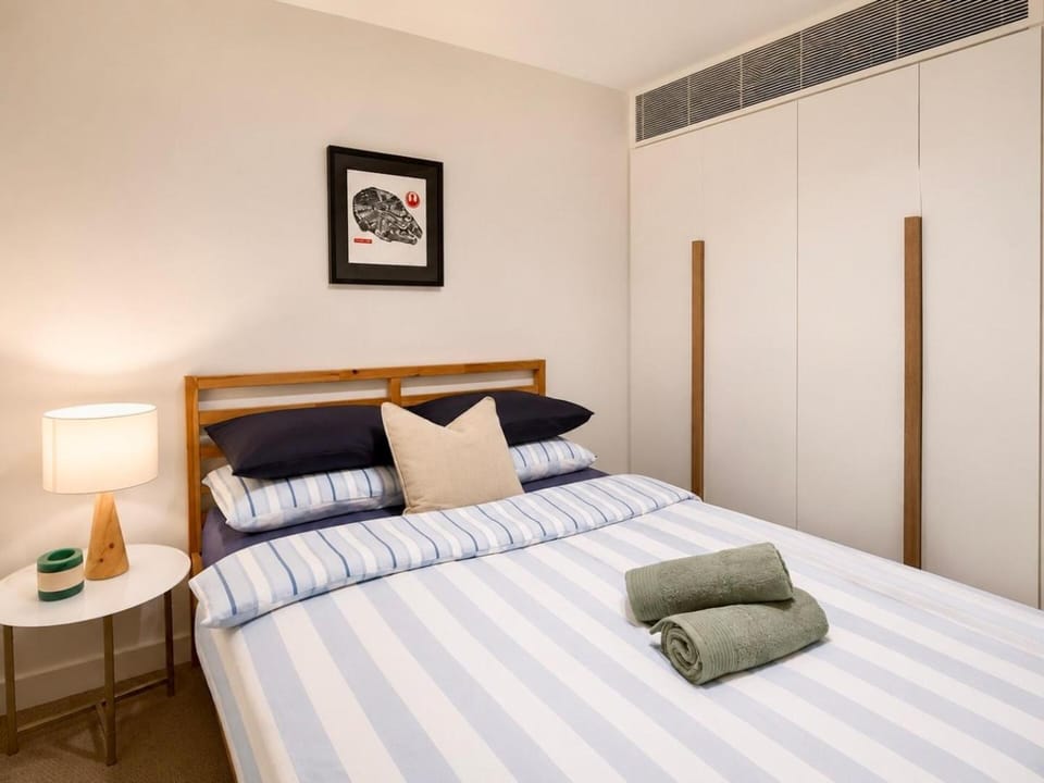 Where Richmond Goes Quiet with Balcony, Lift, Trams Apartment in Melbourne