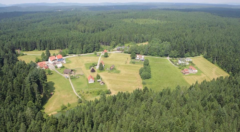 Natural landscape, Bird's eye view